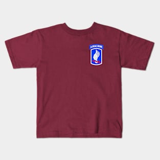 Small Chest Insignia - 173rd Airborne Brigade Kids T-Shirt